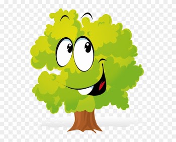 Tree Cartoon Clipart - Tree 5'x7'area Rug