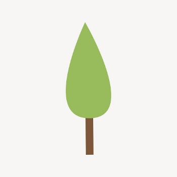 Tree clipart, botanical illustration vector. | Free Vector - rawpixel