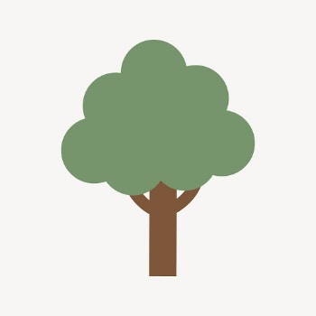 Tree clipart, botanical illustration vector. | Free Vector - rawpixel