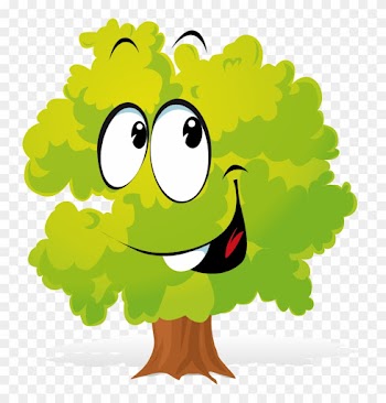 Tree Clipart Cartoon - Tree 5'x7'area Rug