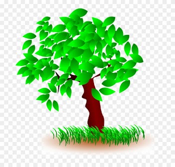 Tree Clipart Grass - Grass And Tree Clipart