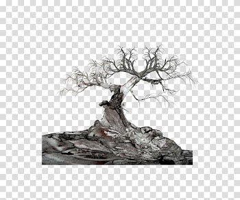 Tree , Dark stone tree transparent background PNG clipart