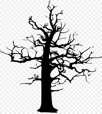 Tree Drawing Clip art - Halloween Tree PNG Image 