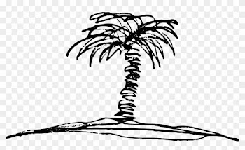 Tree Drawing Cliparts 24, - Palm Tree Sketch Vector