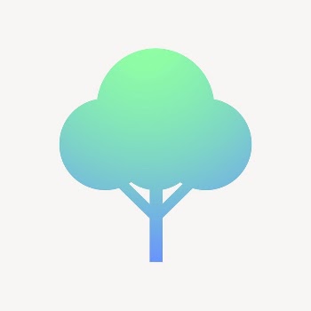 Tree, environment icon, gradient design | Free Icons - rawpixel