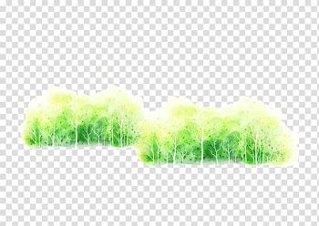 Tree Euclidean Computer file, A row of trees transparent background PNG clipart
