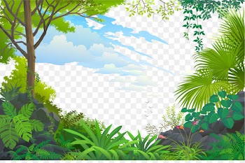 Tree Forest Wallpaper - Blue Space 
