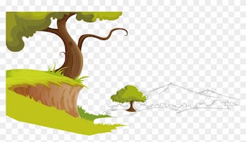 Tree Grass Spring Poster Material - Nature