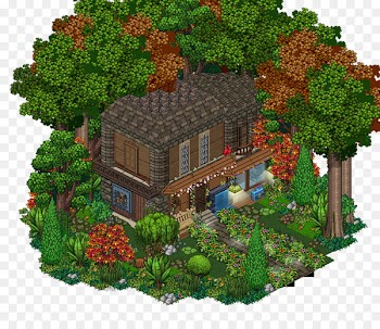 Tree Hashtag Twitter Garden House - habbo ribbon 