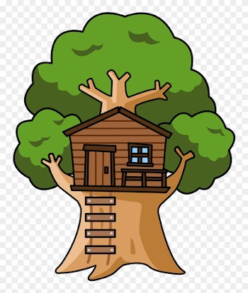 Tree Home Cliparts Free Download Clip Art On House - Cute Tree House Clipart