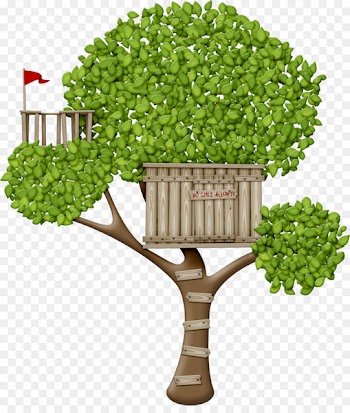 Tree house Clip art Illustration Drawing - treehouse pattern 