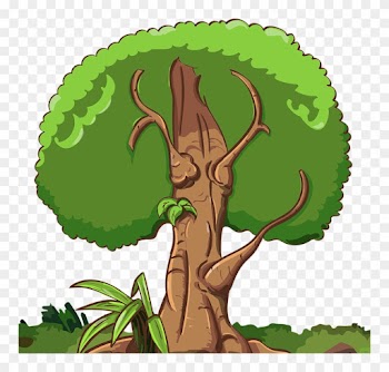 Tree House Clipart 14, - Guy Under A Tree Cartoon