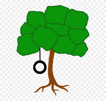 Tree House Clipart 3, - Tree House Clipart With Swing