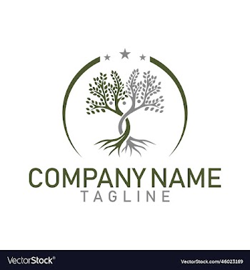 tree icon logo design with format