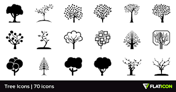 Tree Icons 70 free icons (SVG, EPS, PSD, PNG files)