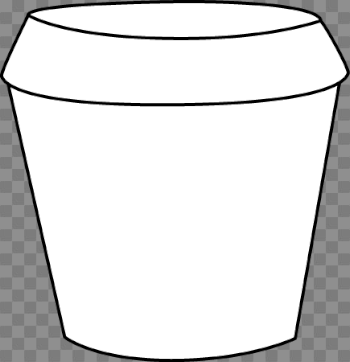 Tree In Pot Clipart Black And White & Clip Art Images #14182 ...