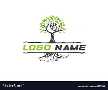 tree logo and roots design big tree roots natura