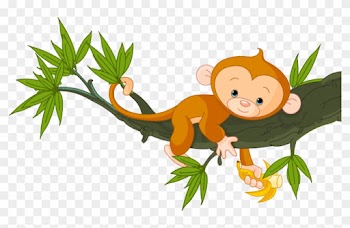 Tree Monkey Clip Art - Tree Monkey Clip Art