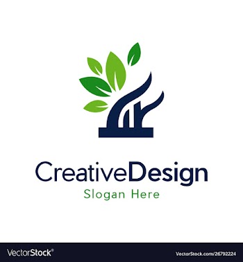 Tree oak creative naturally logo vector image