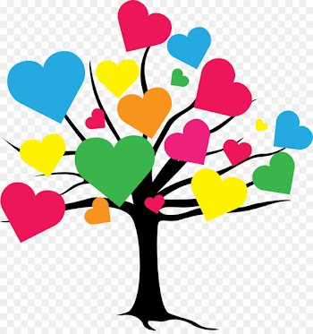 Tree of love Heart Drawing Clip art - dayak 