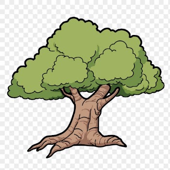 Tree png cartoon drawing, transparent | Free PNG - rawpixel