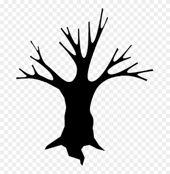 Tree Scary Tujs - Cartoon Dead Trees