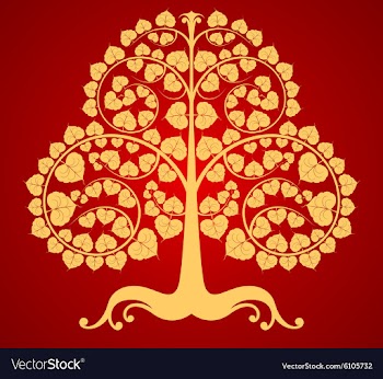 Tree scene vector image