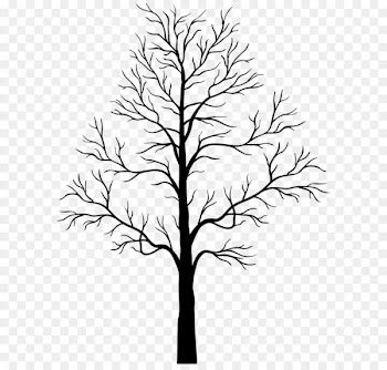 Tree Silhouette Clip art - Dead Tree Silhouette PNG Clip Art 