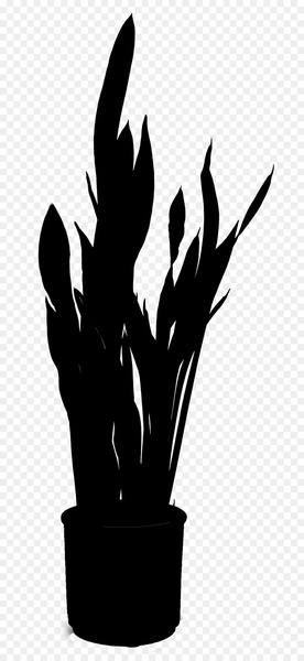 Tree Silhouette Finger Font -  