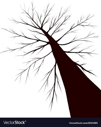  					Tree silhouette vector image														