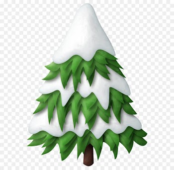 Tree Snow Pine Clip art - Green Snowy Christmas Tree PNG Clipart 