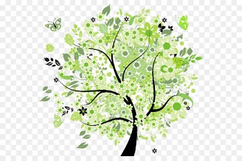 Tree Spring Clip art - Green Spring Tree PNG Clipart Picture 