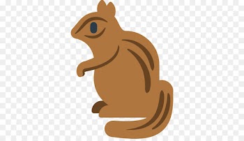 Tree squirrel Emoji Chipmunk Emoticon - elephant rabbit 