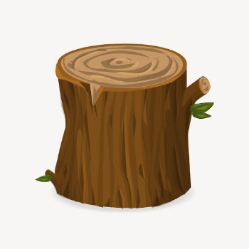 Tree stump clipart, wood illustration | Free Vector - rawpixel