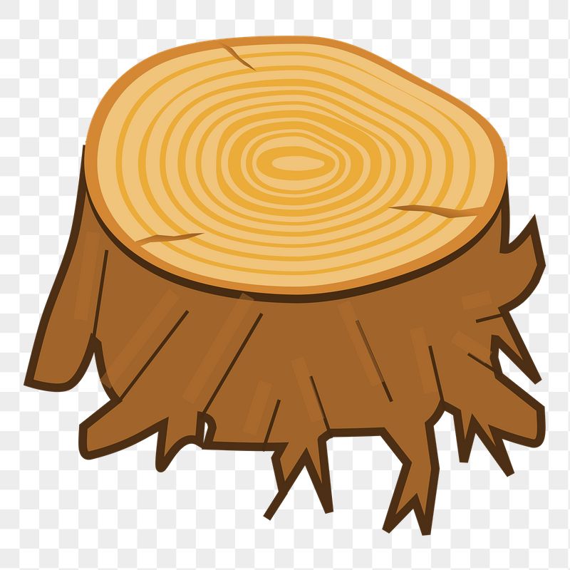 Tree stump png sticker, botanical | Free PNG - rawpixel
