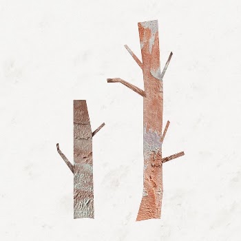 Tree trunk, abstract paper collage | Free Photo - rawpixel
