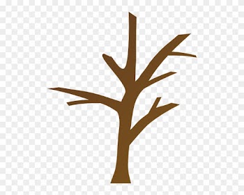 Tree Trunk Clipart - Bare Tree Branch Clip Art