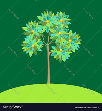  					Tree vector image														