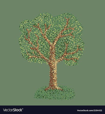  					Tree vector image														