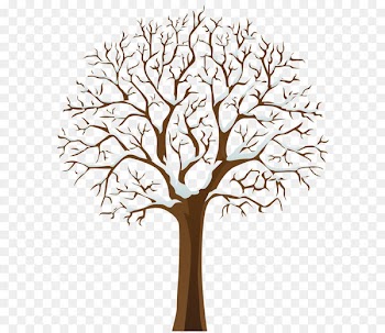 Tree Winter Clip art - Snowy Winter Tree Transparent PNG Image 