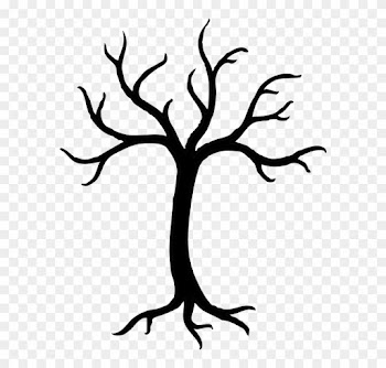 Tree, Winter, Dead, Nature, Branches - Bare Tree Branches Clip Art