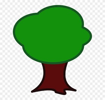 Tree With Big Trunk Clip Art