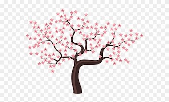 Tree With Flowers Clipart