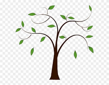 Tree With Leaves Clip Art - Tree Branches Clip Art