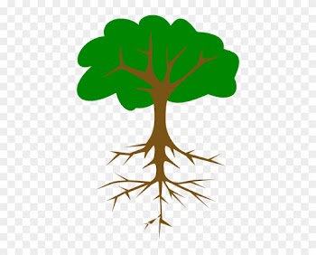 Tree With Long Taproot Clip Art At Clker - Tree Clip Art