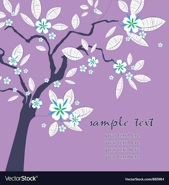 Tree with lots of leaves vector image