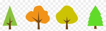 Tree, Wood, Clipart, Sticker - Tree Vector Simple
