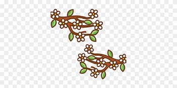 Trees Branches With Leaf Flowers, Tree, Branches, Leaf - Branch