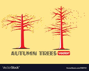  					Trees silhouettes vector image														