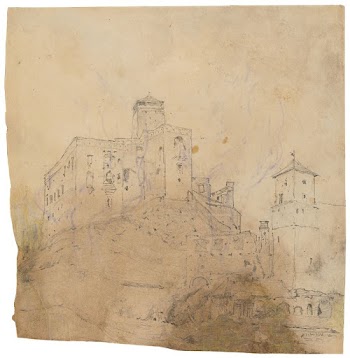 Trencin castle by László Mednyánszky | Free Photo - rawpixel